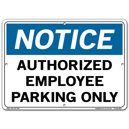 Vestil Polystyrene Sign, 14-1/2" W, 10-1/2" H, English, Polystyrene, White SI-N-15-C-PS-040